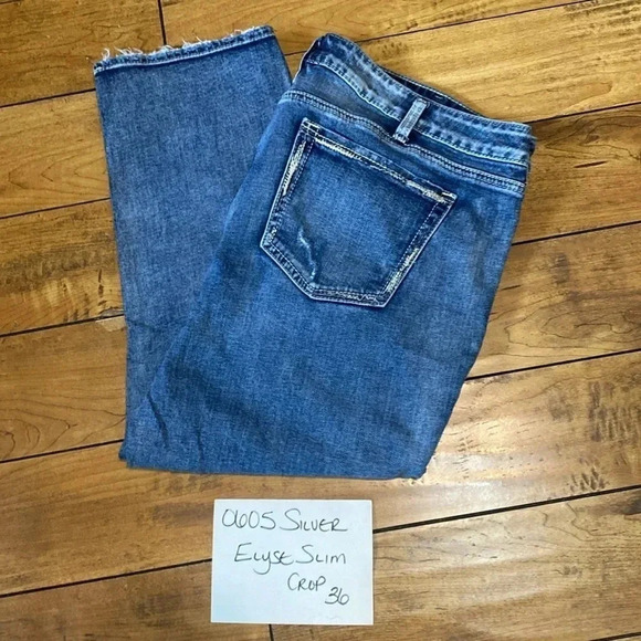 Silver Elyse slim crop jeans - Picture 7 of 7